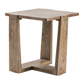 Crestview Collection Brown Square End Table