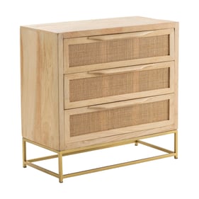 Crestview Collection Biscayne Light Brown Natural Chest