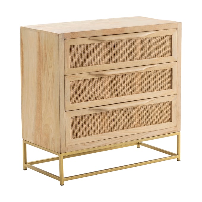 Crestview Collection Biscayne Light Brown Natural Chest CRST-CVFNR705