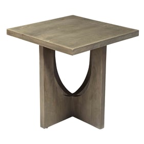 Crestview Collection Glenridge Charcoal Grey Square End Table