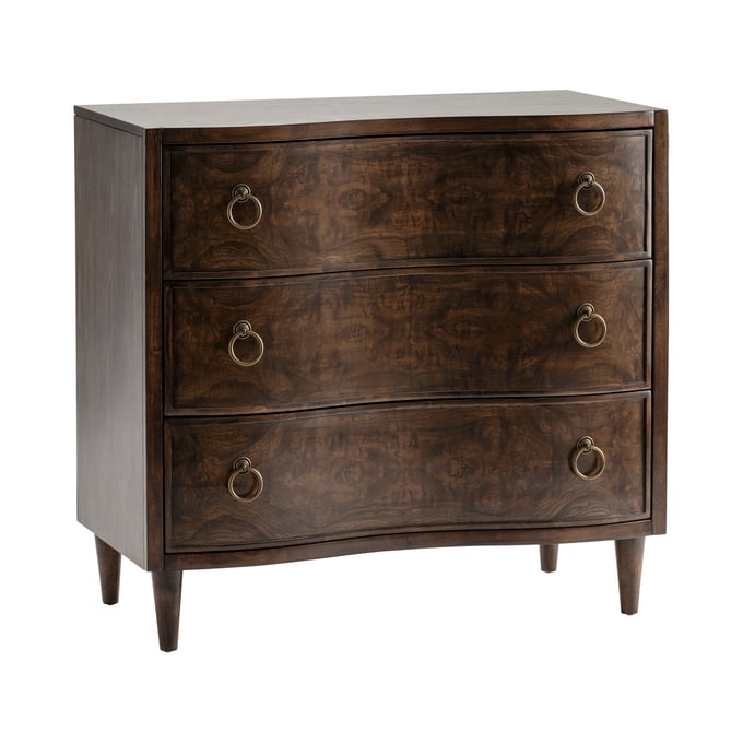 Crestview Collection Carnegie Warm Deep Brown Natural Chest CRST-CVFVR8108