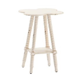 Crestview Collection White Accent Table