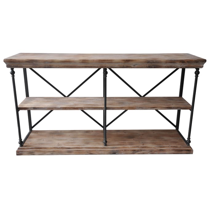 Crestview Collection La Salle Wood Console Table CRST-CVFZR1499