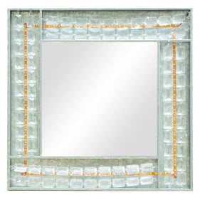 Crestview Collection Arty Square Mirror