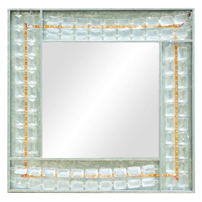 Crestview Collection Arty Square Mirror CRST-CVTMR1460