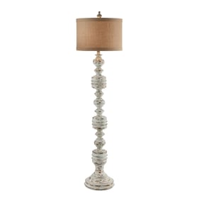 Crestview Collection Brunello Gold Bronze Floor Lamp