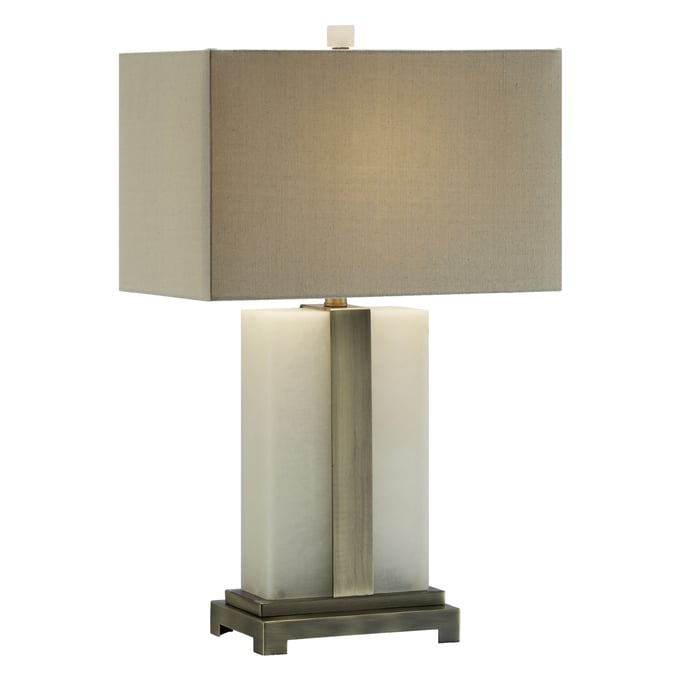 Crestview Collection Steart Oatmeal Table Lamp CRST-CVAVP655