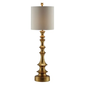 Crestview Collection Langston Gold Leaf Table Lamp