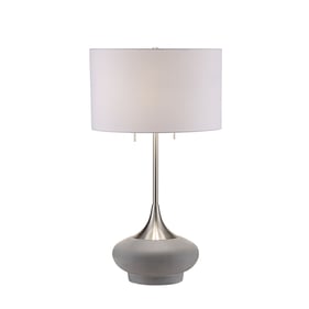 Crestview Collection Hayden White Table Lamp