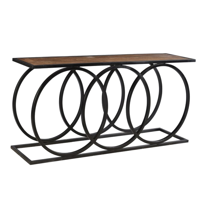 Crestview Collection Bengal Manor 3 Circles Console Table CRST-CVFNR723