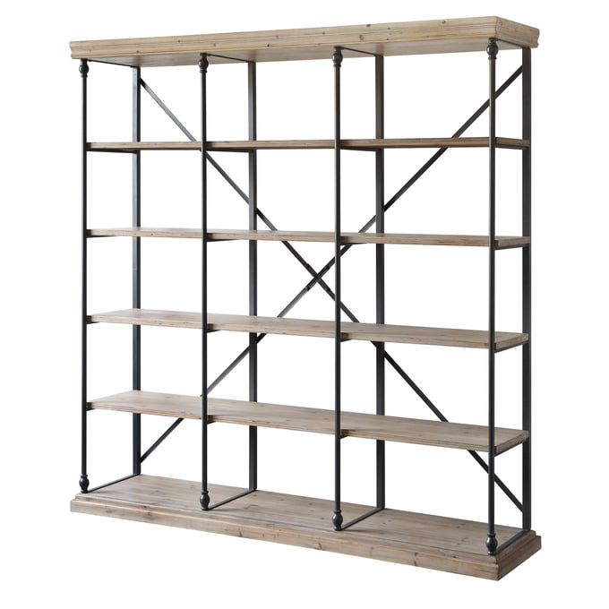 Crestview Collection La Salle Wood Bookshelf CRST-CVFZR4090