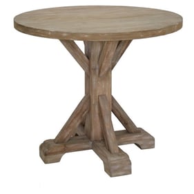 Crestview Collection Sonoma Rustic Wood Large Accent Table