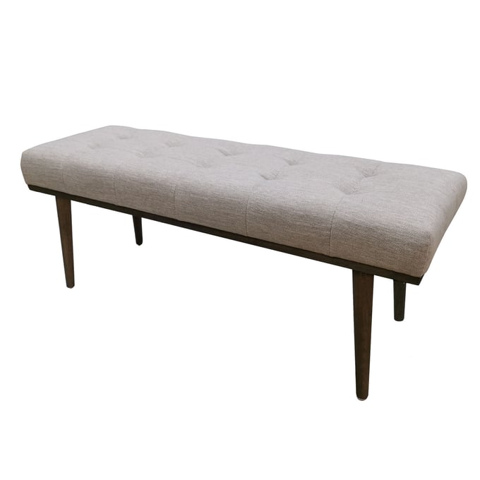 Crestview Collection Conway Tufted Seat Bench CRST-CVFZR5121