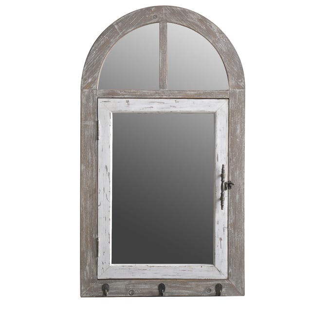 Crestview Collection Sofia Wood Arch Mirror CRST-CVTMR1773