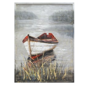 Crestview Collection Lets Go Rectangle Wall Art