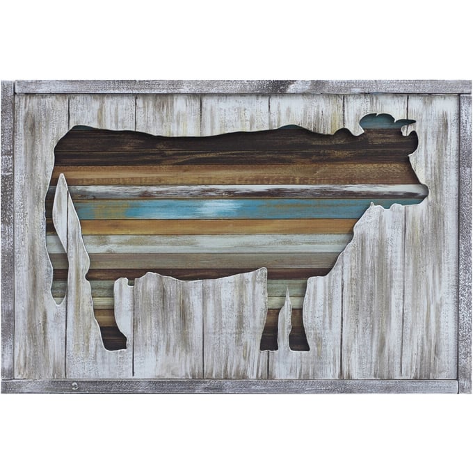 Crestview Collection Farm Carving 3 Wall Art CRST-CVTOP2612