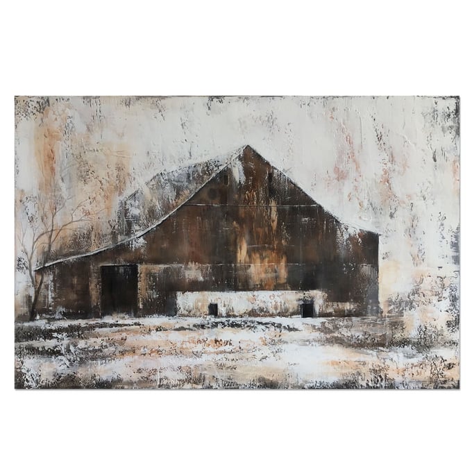 Crestview Collection Rusty Farm Wall Art CRST-CVTOP2773