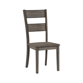 2 Crown Mark Sean Grey Dining Chairs