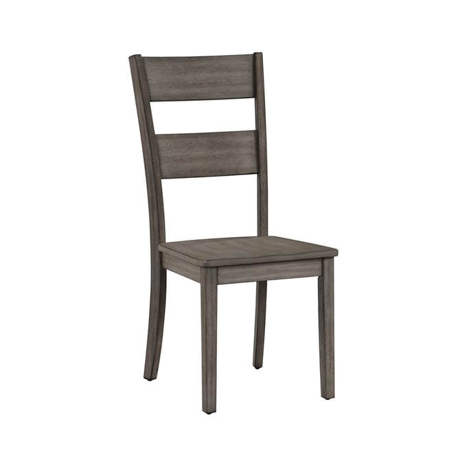 2 Crown Mark Sean Grey Dining Chairs CRW-1131S