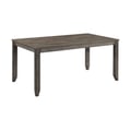 Sean Melamine Dining Table Grey