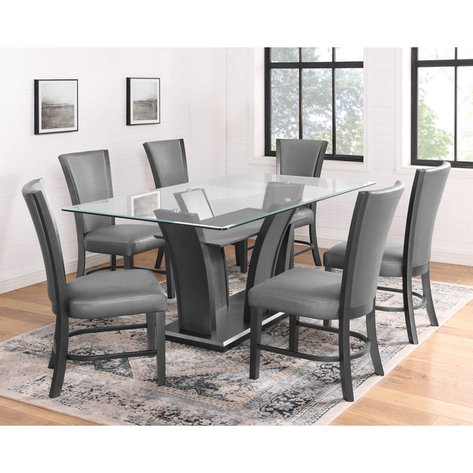 Crown Mark Camelia 7pc Dining Room Set CRW-1216-DR-S1