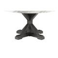 VANCE FAUX MARBLE DINING TBL LEG