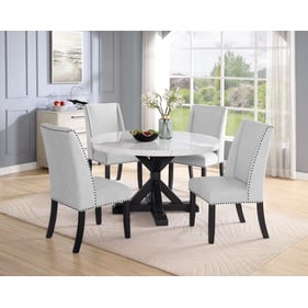 Crown Mark Vance 5pc Round Dining Room Set