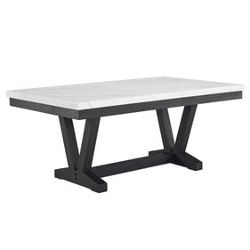 Crown Mark Vance Faux Marble Dining Table