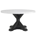 VANCE FAUX MARBLE DINING TBL LEG