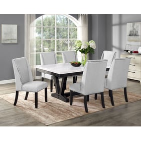 Crown Mark Varley 7pc Dining Room Set