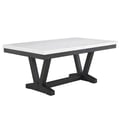 VARLEY GENUINE MARBLE DINING TBL