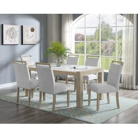 Crown Mark Dune 7pc Dining Room Set