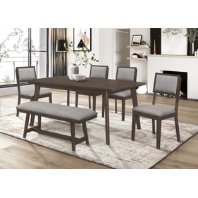 Crown Mark Ember 6pc Dining Room Set