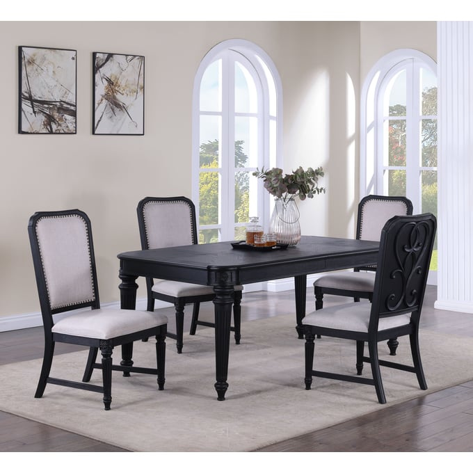 Crown Mark Kingsbury 5pc Dining Room Set CRW-2146-DR-S1