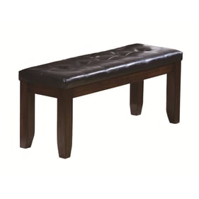 Crown Mark Bardstown Black Brown Bench