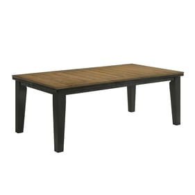 Crown Mark Bardstown Wheat Charcoal Dining Table