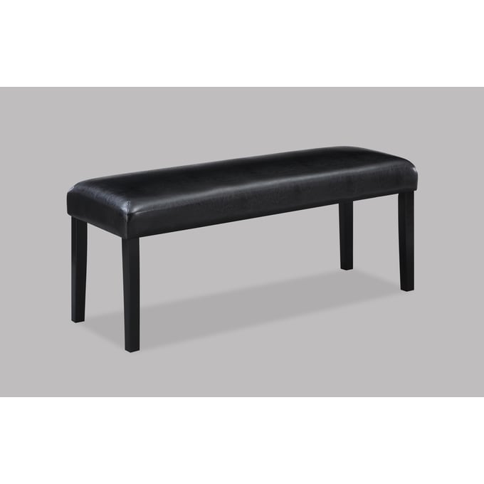 Crown Mark Tanner Black Bench CRW-2222-BENCH