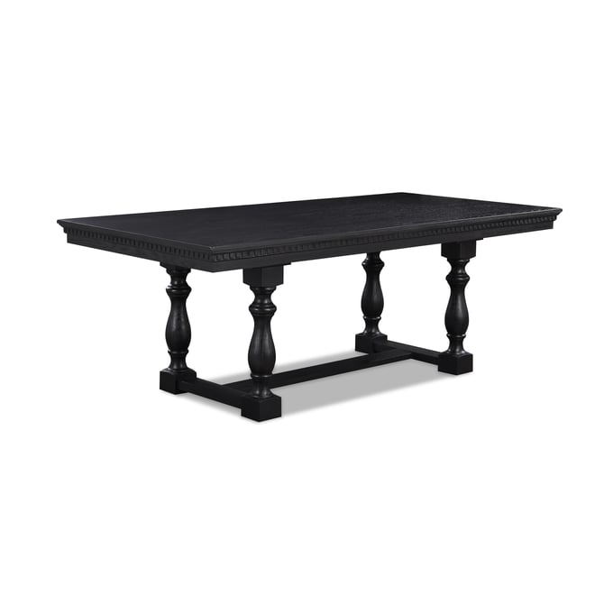 Crown Mark Regent Charcoal Black Dining Table CRW-2270CLT-4286-DT