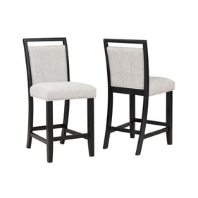 2 Crown Mark Dary Counter Height Dining Chairs