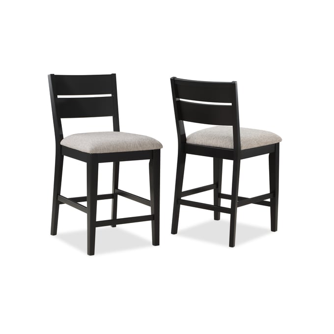 2 Crown Mark Mathis Counter Height Chairs CRW-2712S-24