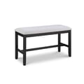 DELFIN COUNTER HT BENCH-LIGHT GREY