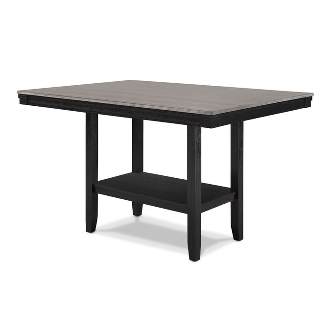 Crown Mark Delfin Light Grey Two Tone Counter Height Table CRW-2720LG-T-4260