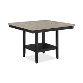 Crown Mark Fulton Light Grey Counter Height Table