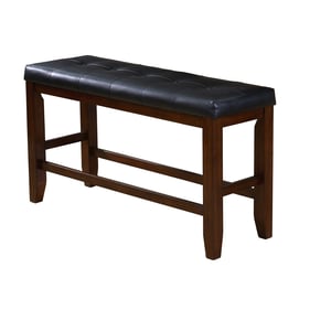 Crown Mark Bardstown Brown Counter Height Bench