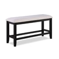 REGENT CNTR HT BENCH CHARCOAL BLACK