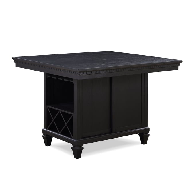 Crown Mark Regent Charcoal Black Counter Height Table CRW-2772CLT-4854-CNT-TBL