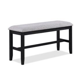 Crown Mark Buford Light Grey Counter Height Bench