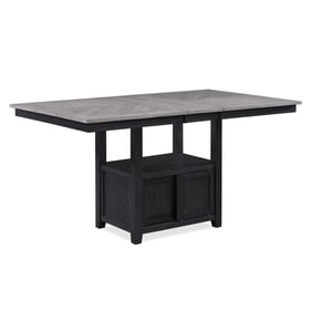 Crown Mark Buford Light Grey Counter Height Table