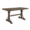 QUINCY RECT COUNTER HT. TABLE BASE