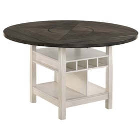 Crown Mark Conner Chalk Grey Counter Height Table